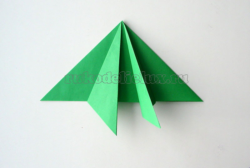 Как сделать бумажную лягушку оригами