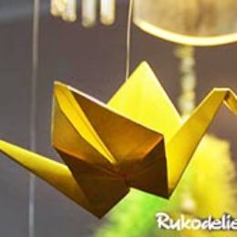 Журавль оригами — 5 вариантов как сделать