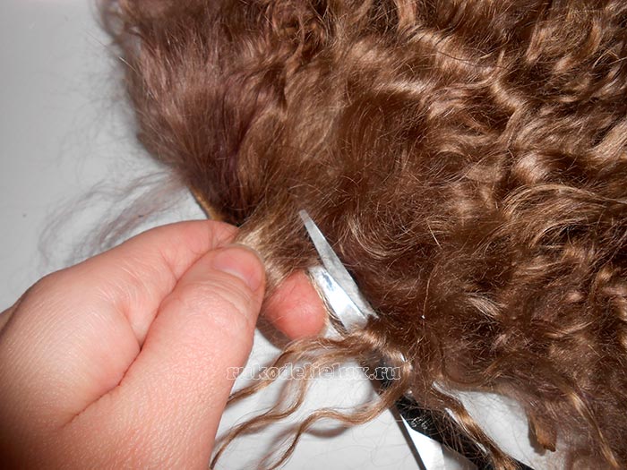 Как можно сделать волосы для кукол