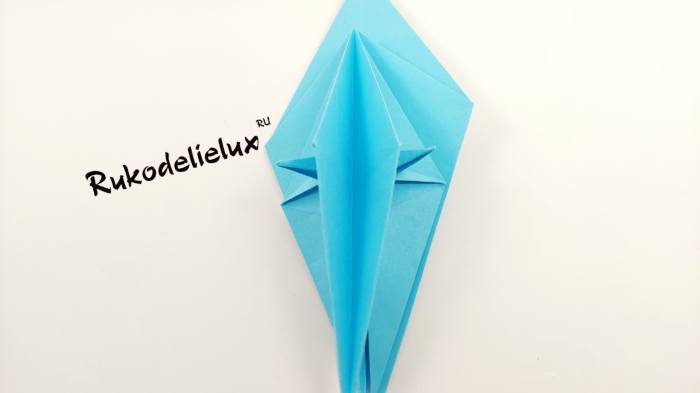 попугай фото 22 на палец оригами из бумаги