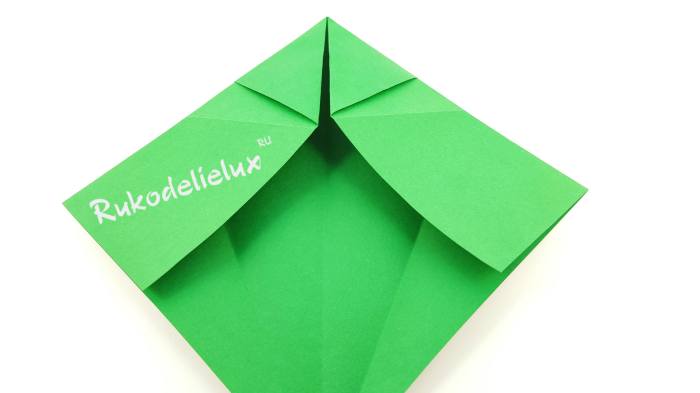 5 фото простой попугай оригами