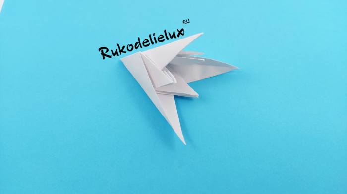 подснежники фото 8 из бумаги оригами