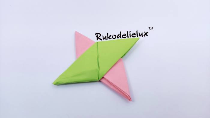 оружие для детей сюрикен 13 фото в технике оригами