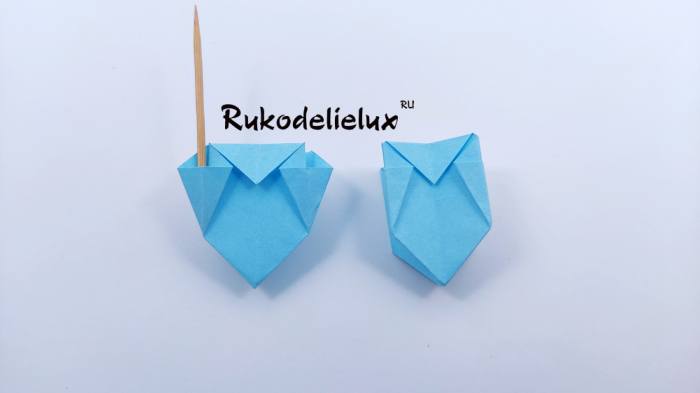 Попытки применения техники оригами Фото 6