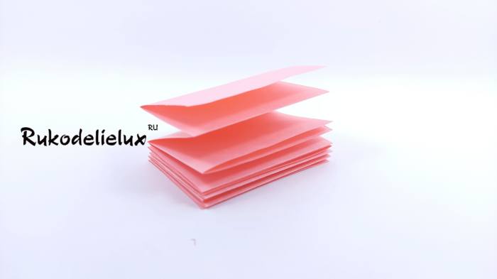сбор листов из бумаги для оригами мини блокнота фото 8