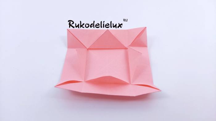 20 фото оригами пенал из бумаги разложенной для сбора