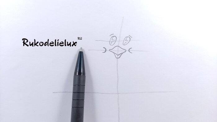 как нарисовать пингвина простым карандашом фото 3