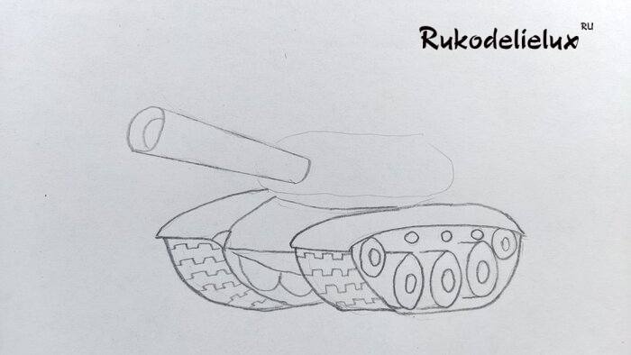 рисунок танкиста в танке фото 62