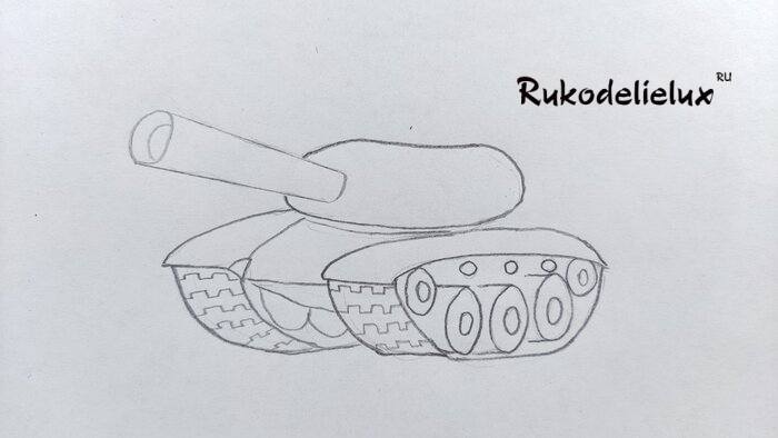 рисунок танкиста в танке фото 63
