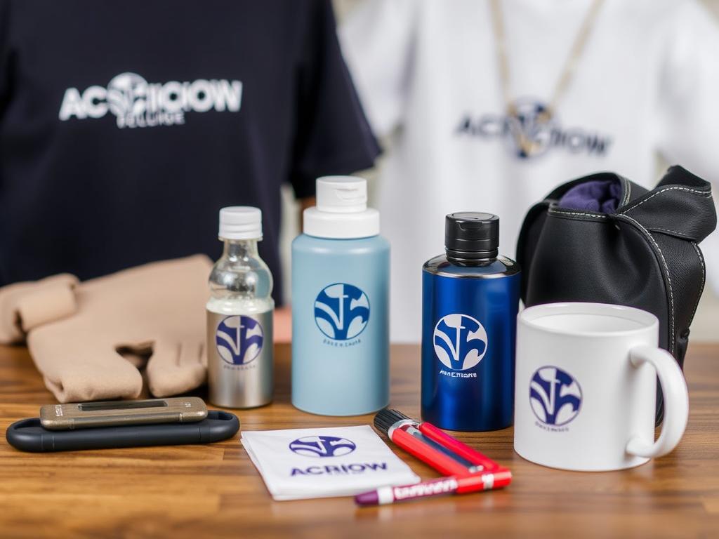 Promotional products with a logoфото