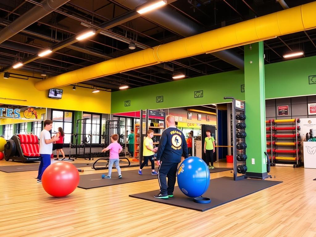 Детский фитнес-клуб, который понравится ребёнку и успокоит родителей