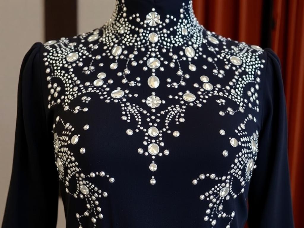 to decorate clothes with rhinestonesфото