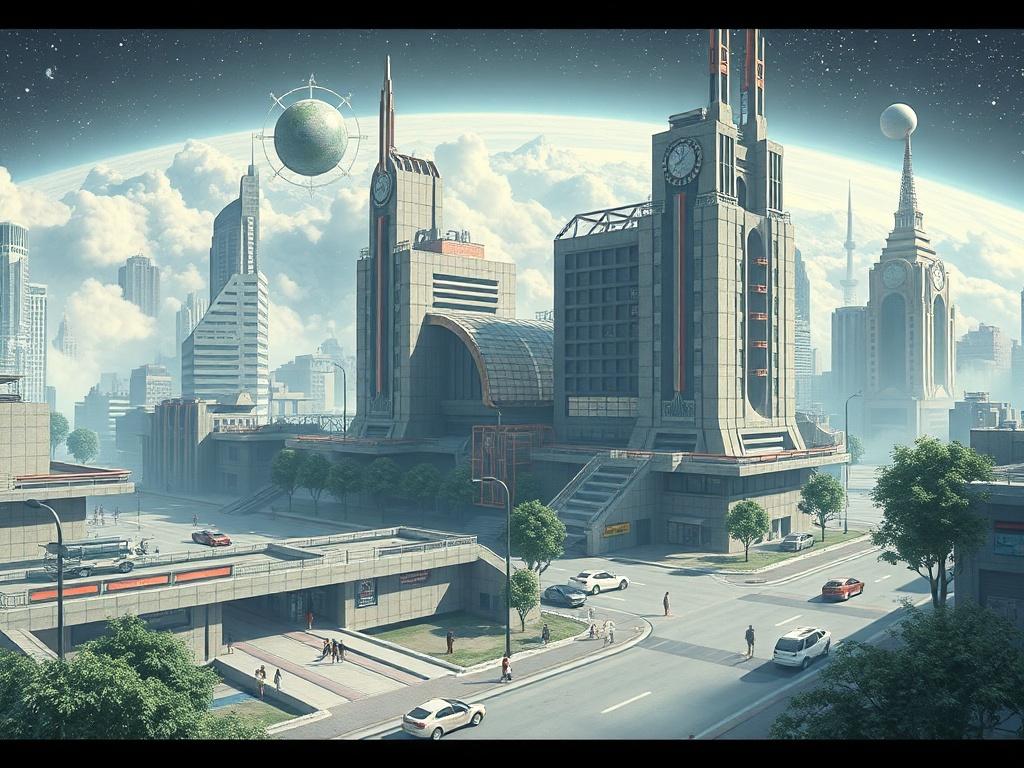 How to Use Urban Scenes and Architecture in Space Design How to Use Urban Scenes and Architecture in Space Designфото